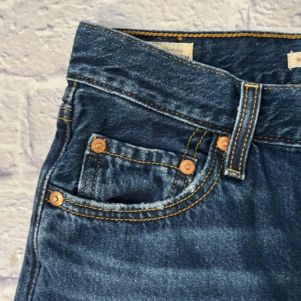 Levi’s Premium Denim Ribcage Straight Ankle High Waisted Denim Jeans Size 26